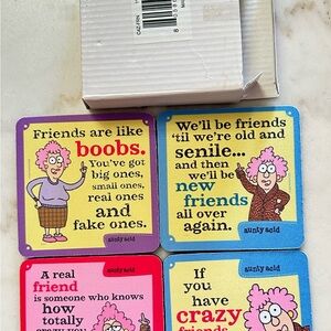 Friends Coaster Set - Multicolor